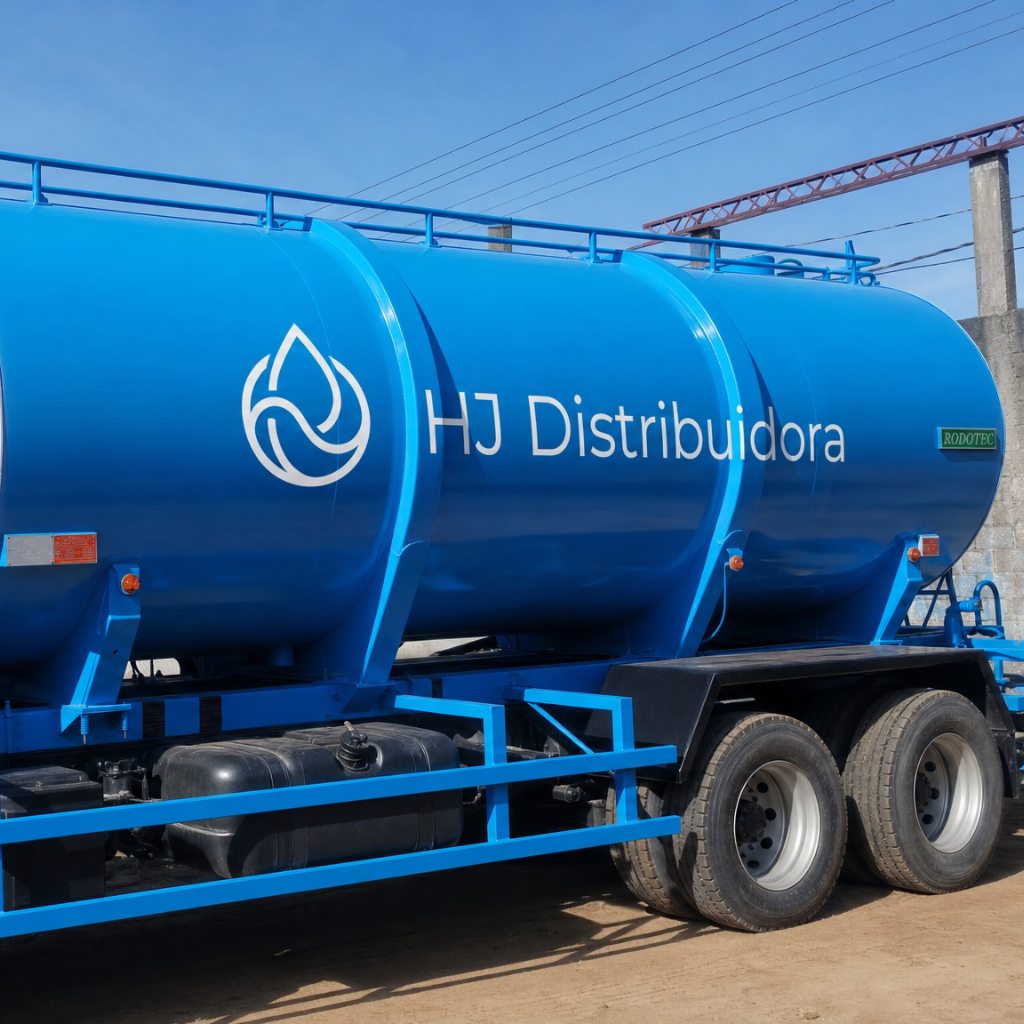 Frota de distribuição HJ Água
